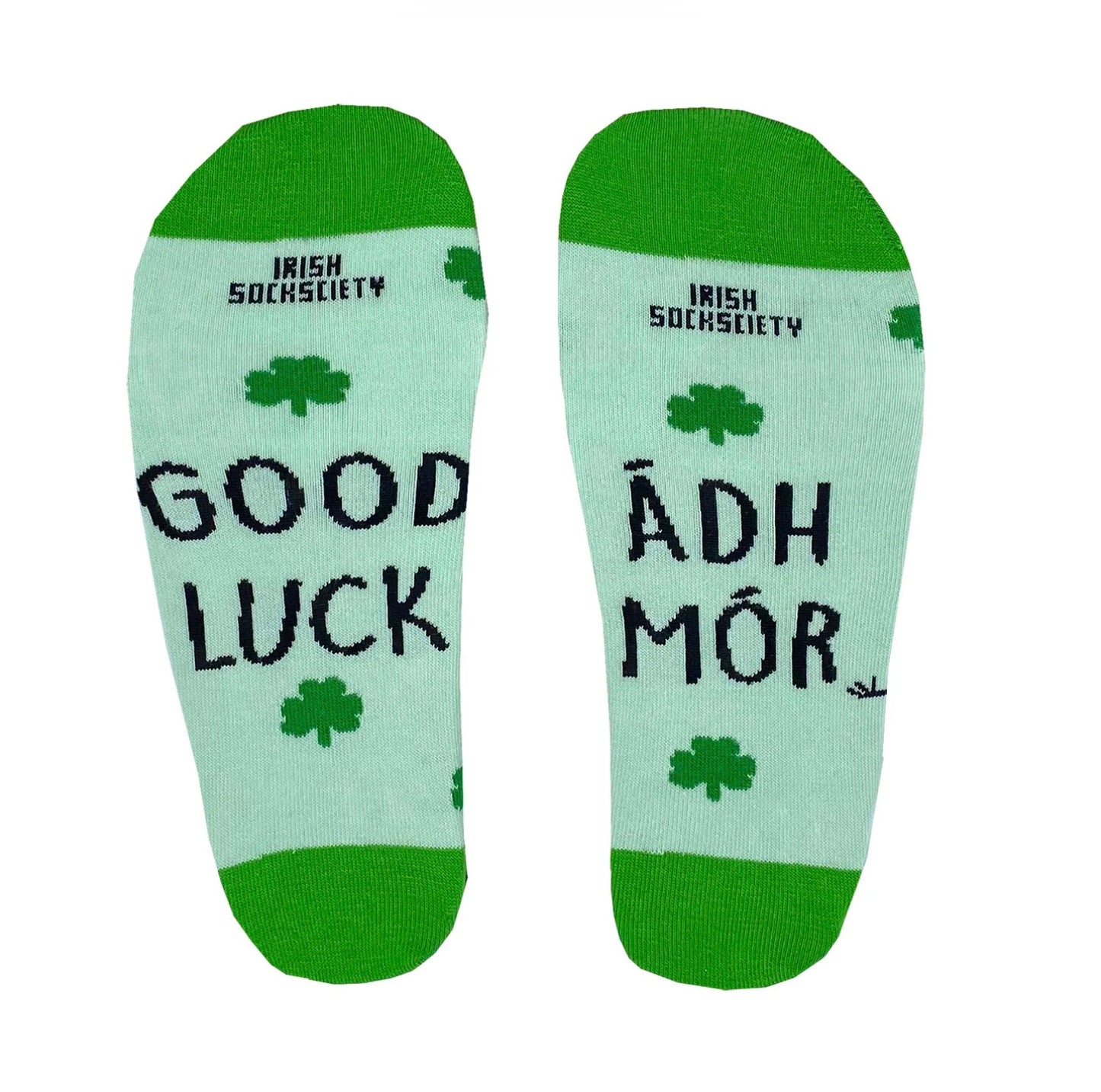 Good Luck/ Ádh Mór Leprechaun | Irish SockSociety