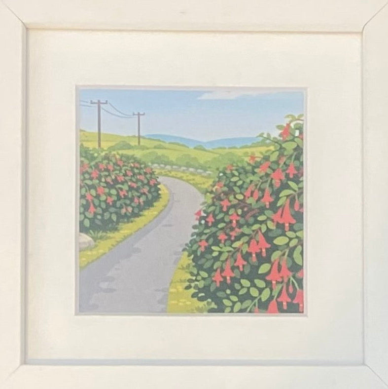 Moher Moments Framed Illustrations - Country Lane