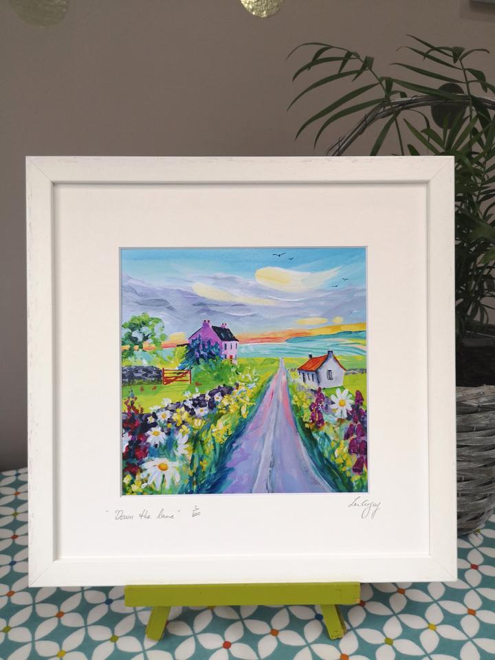 Down the Liscannor Lane - Limited edition Print