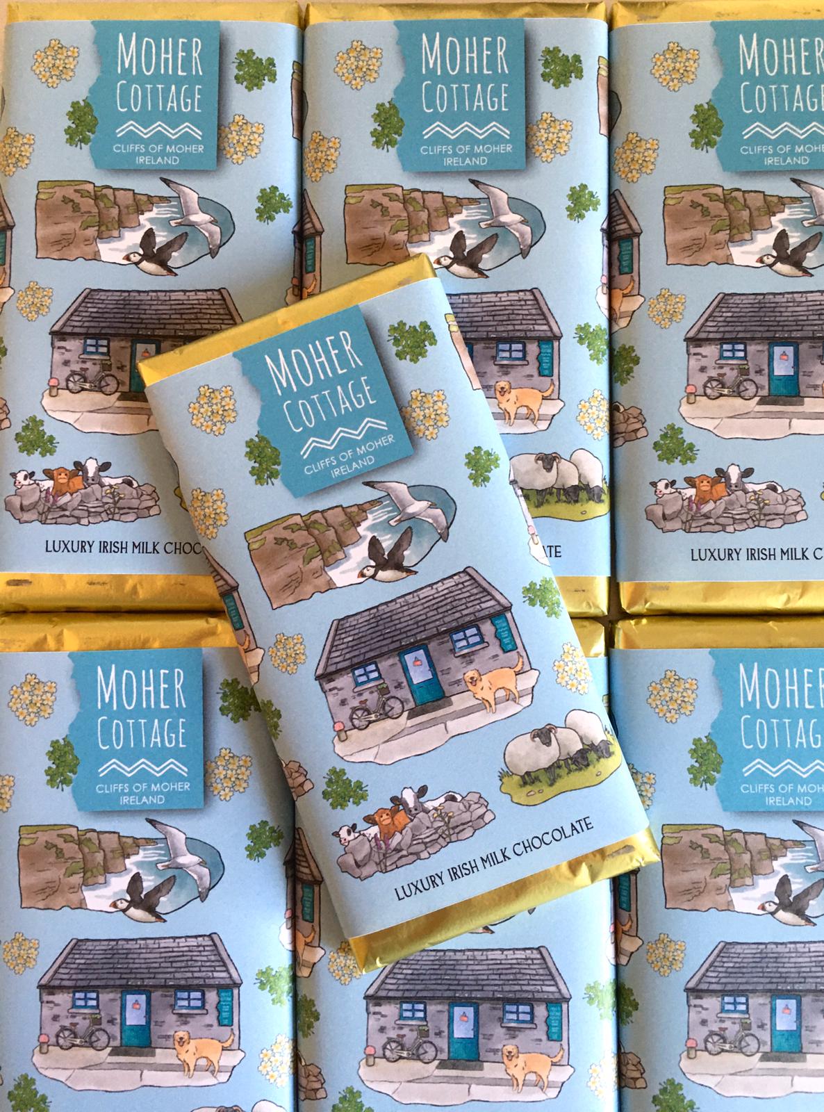 Moher Cottage Luxury Irish Chocolate Bars