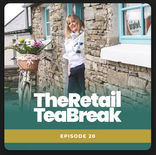 Becoming a retailer and a maker - Caitriona on the Retail tea Break Podcast