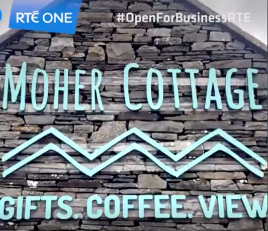 #MoherMoments makes the national TV , pinch me please ...