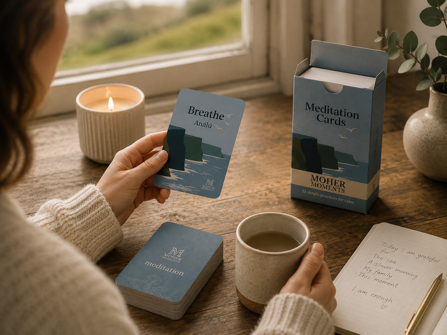 Moher Moments Meditation Cards