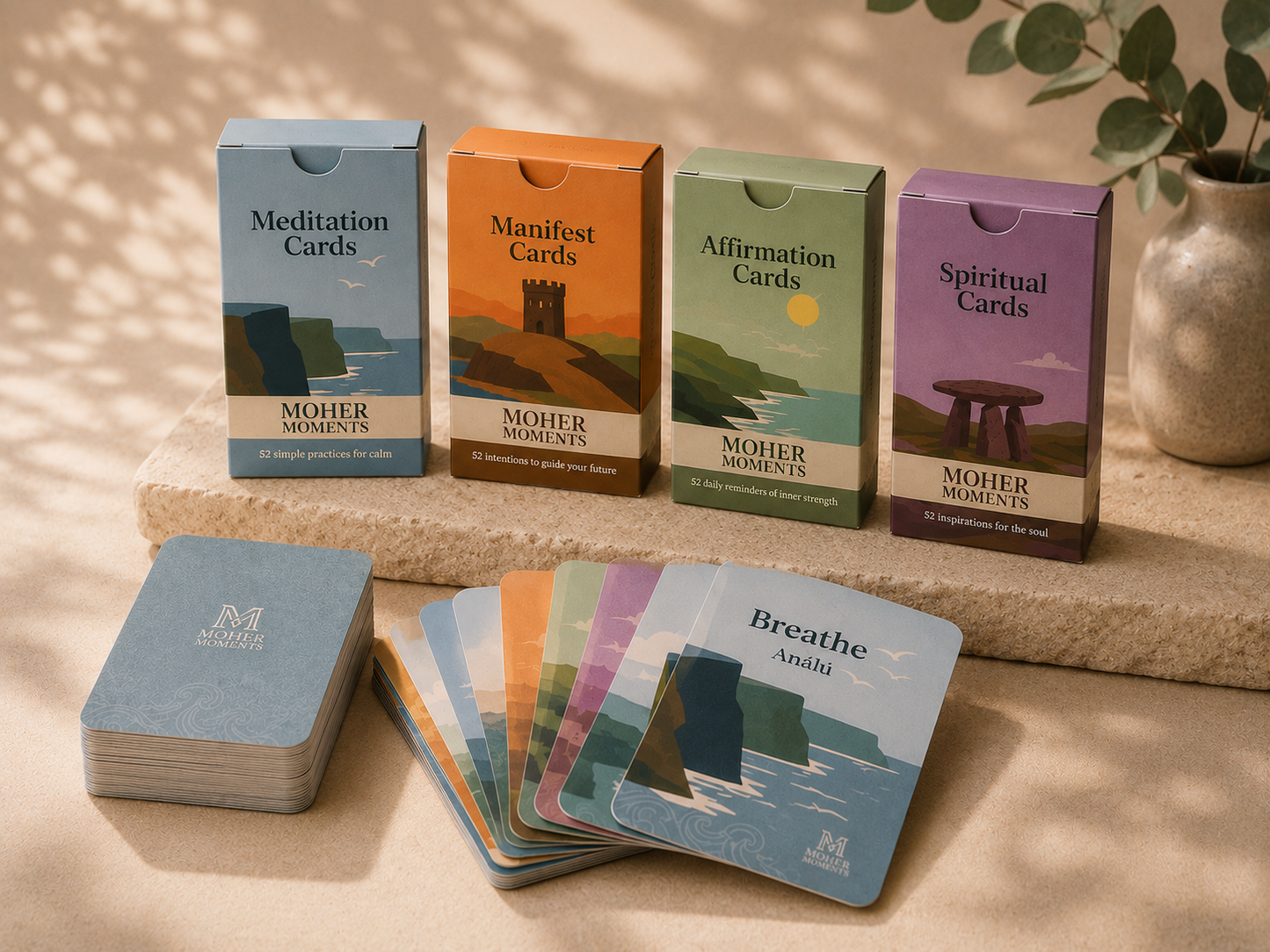Moher Moments Manifest Cards