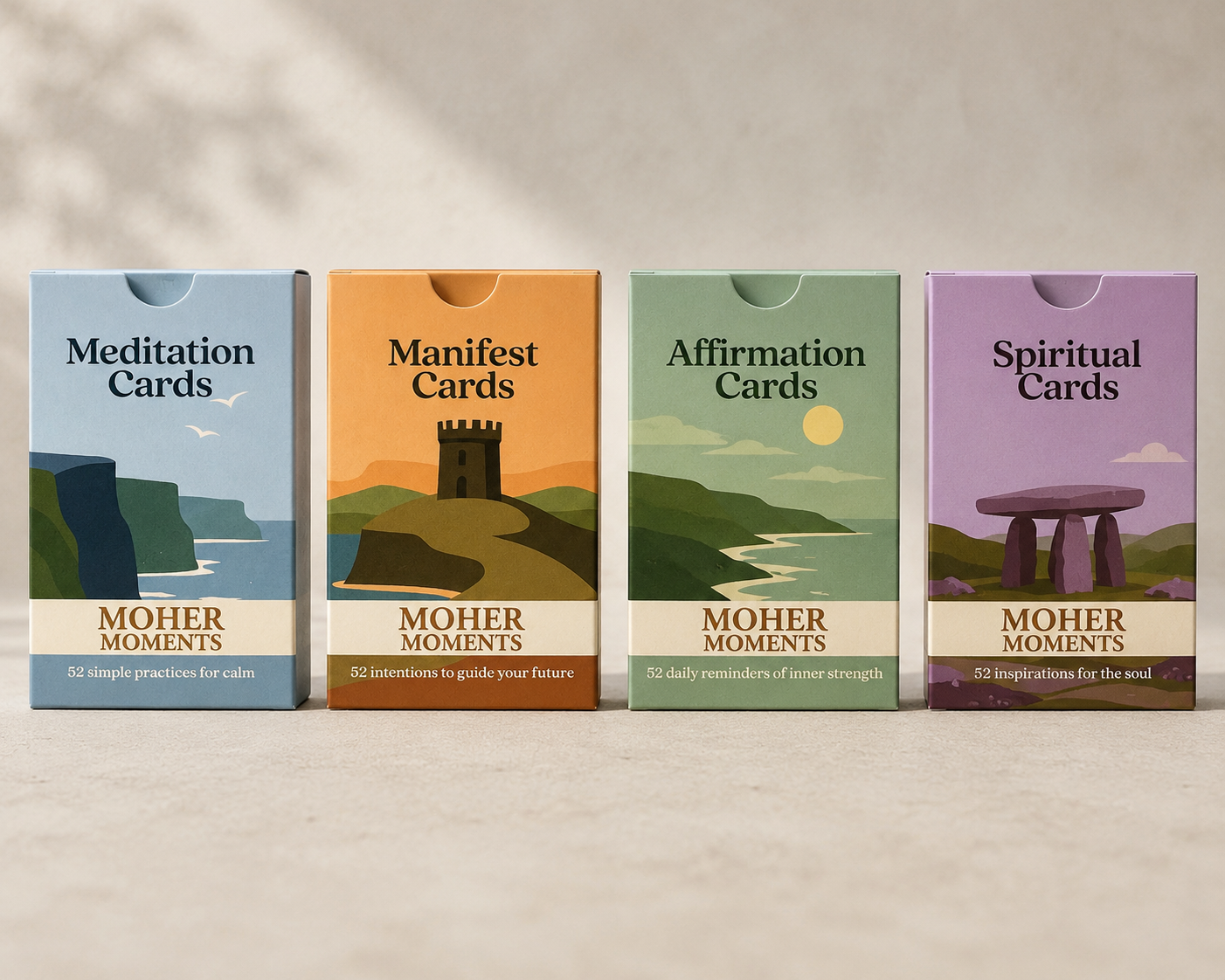 Moher Moments Manifest Cards