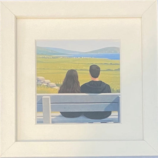 Moher Moments Framed Illustration - Couple