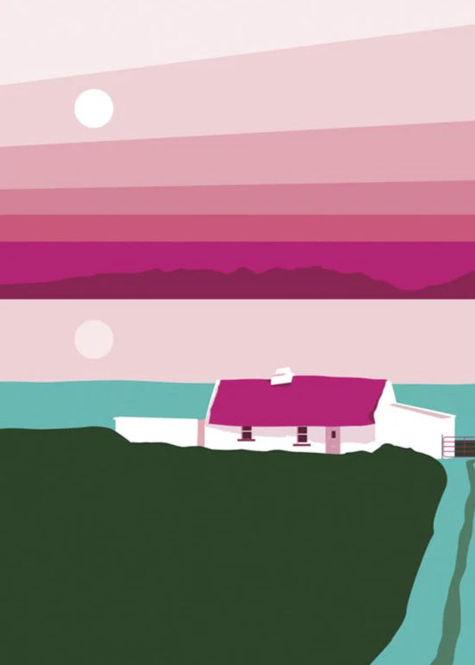 Clare Cottage Print | Pawpear