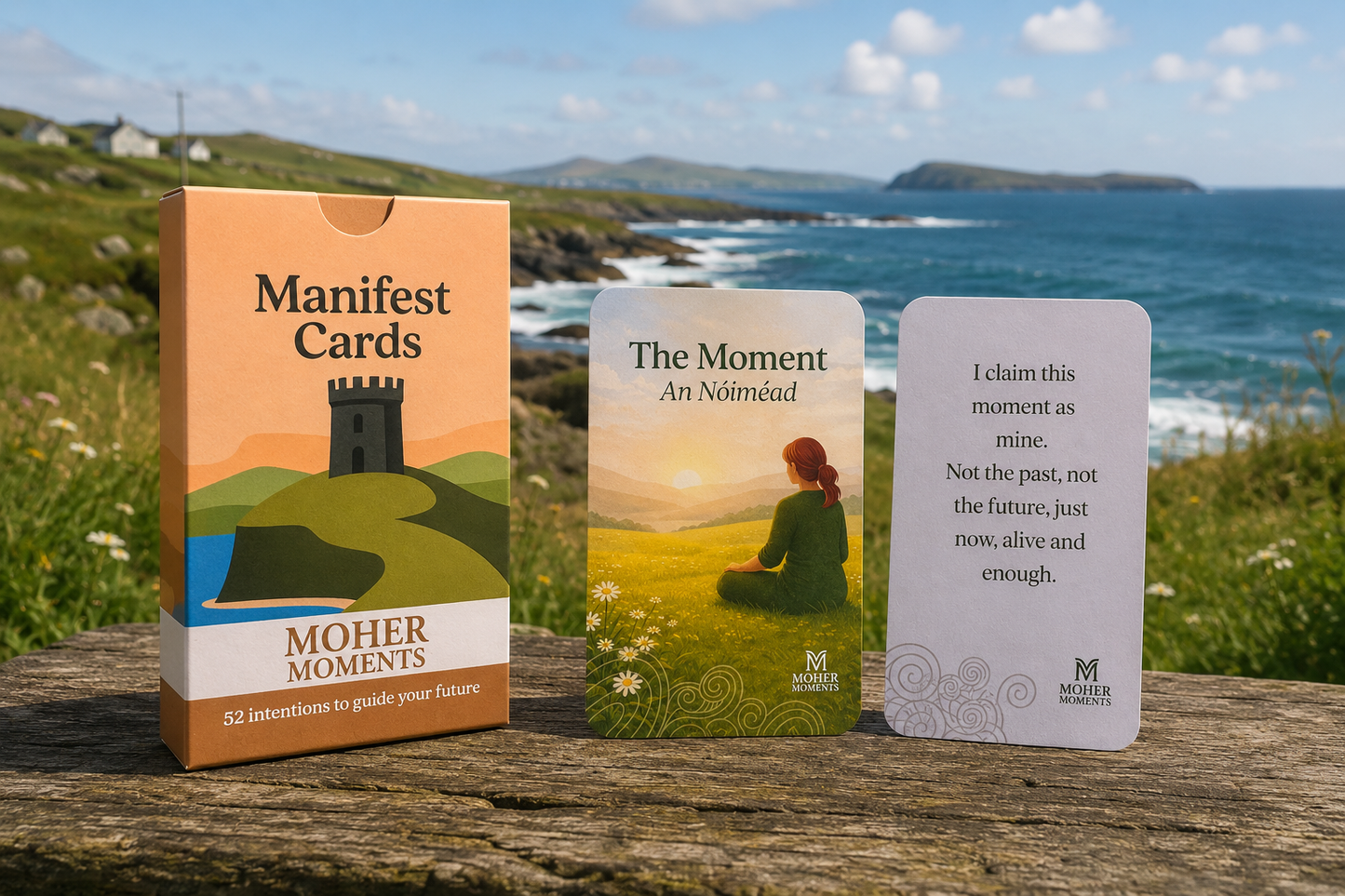 Moher Moments Manifest Cards