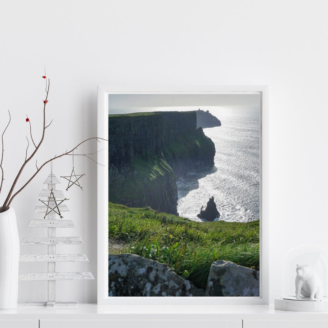 Cliffs of Moher View to Hags Head PHOTO PRINT