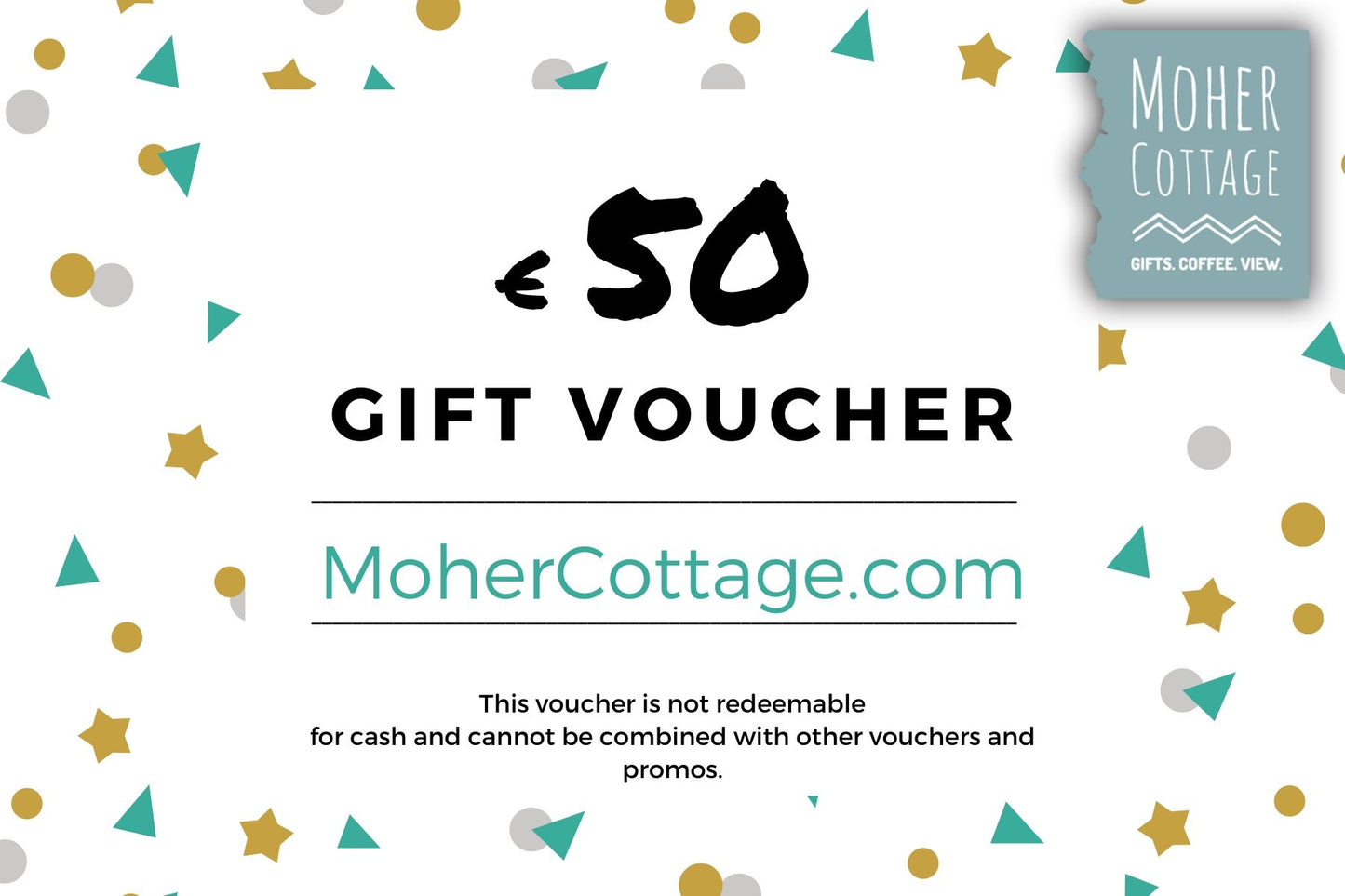 Moher Cottage Gift Card / Gift Voucher