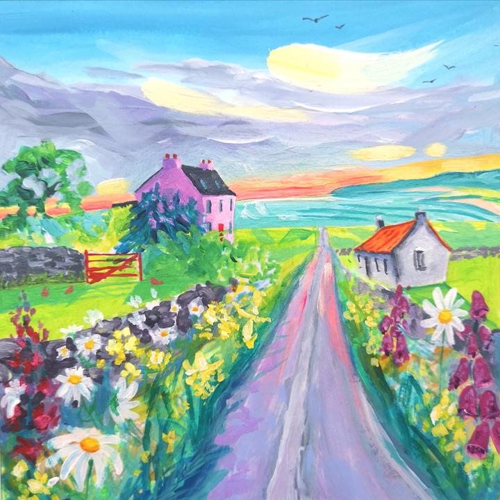 Down the Liscannor Lane - Limited edition Print