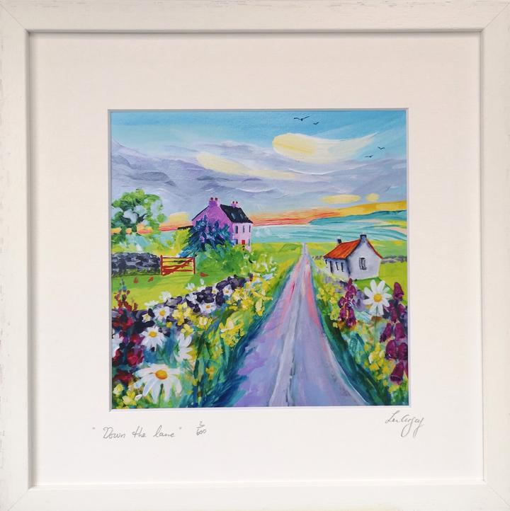 Down the Liscannor Lane - Limited edition Print