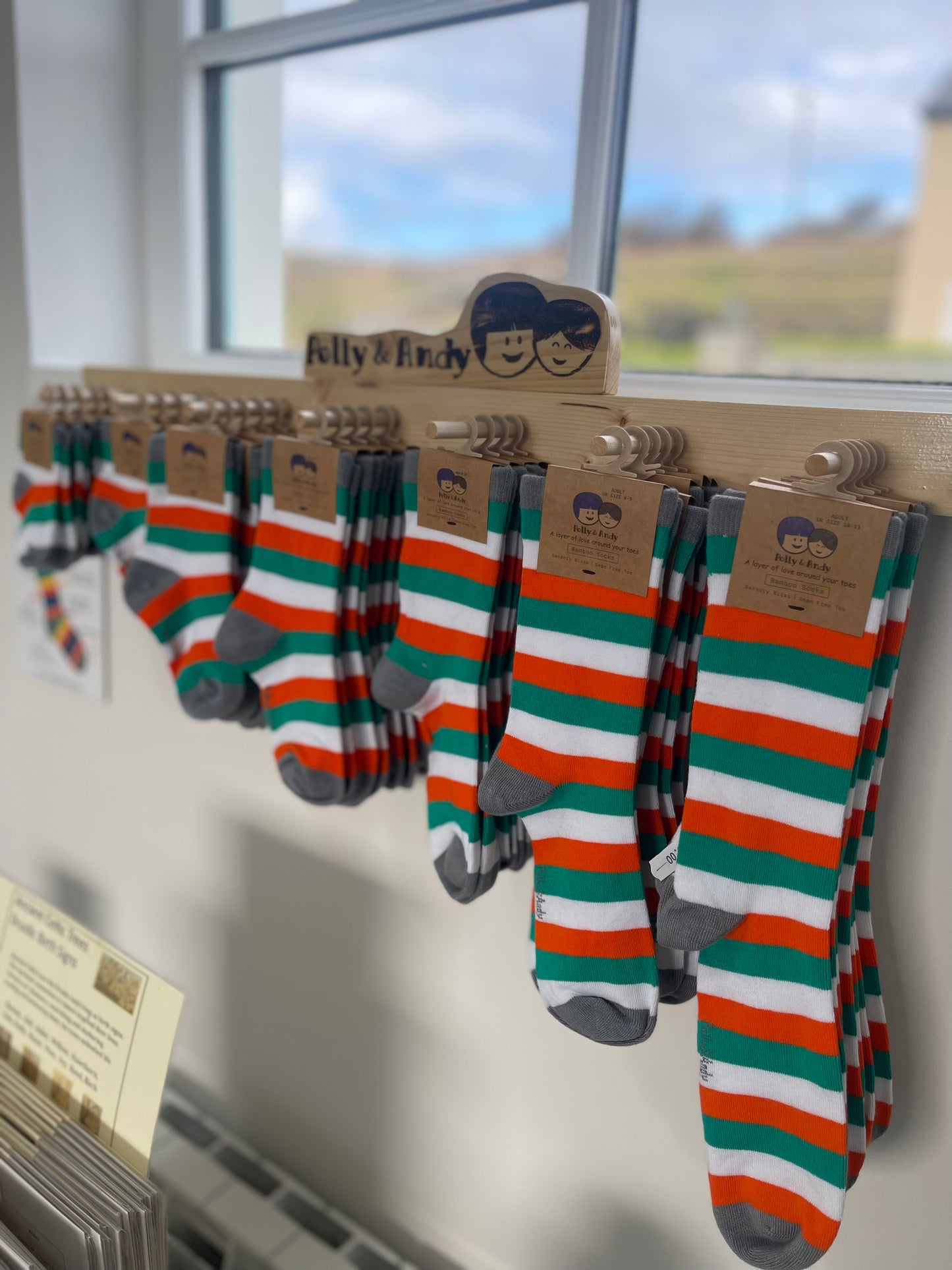 Ireland Striped Supersoft Bamboo Seam free Socks (Kids and Adults)