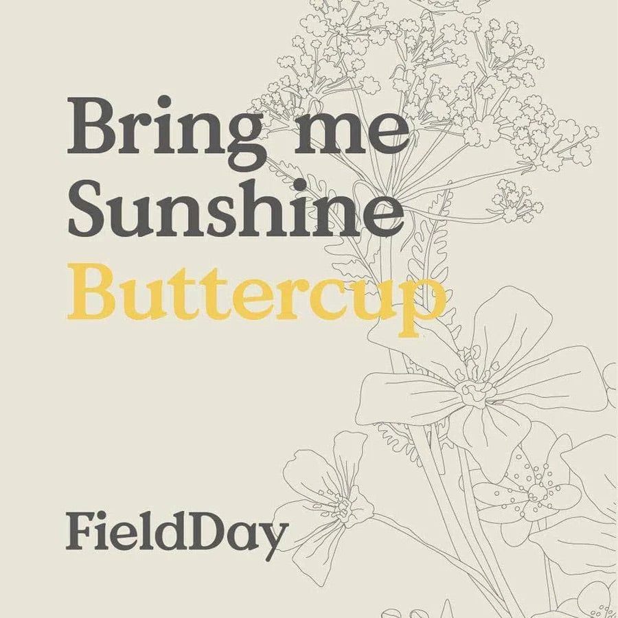 FieldDay Jam Jar Collection Candle 190g/40hrs - Buttercup